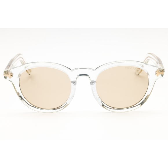 NWT Tom Ford FT1123-D Crystal Round 49mm Sunglasses